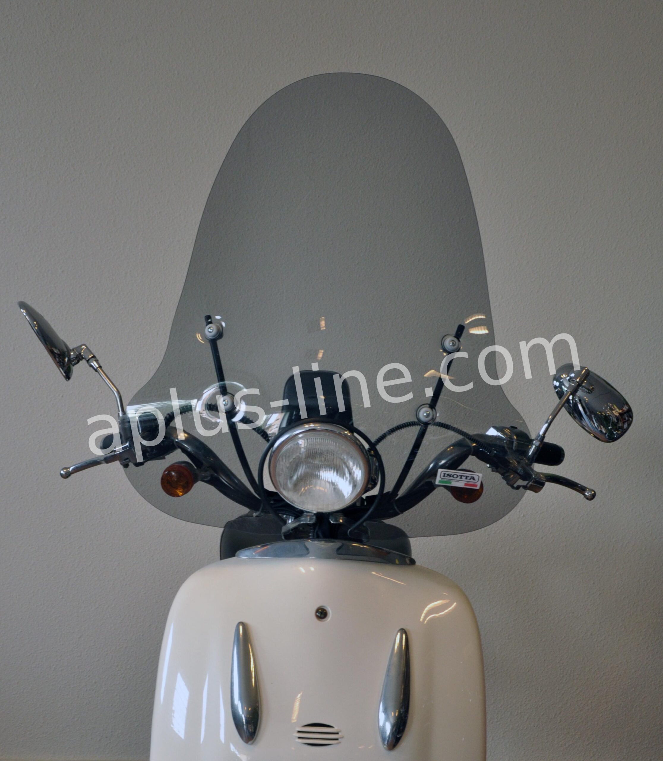 WINDSCHERM ISOTTA GRANDE RETRO SMOKE - NETTO PRIJS