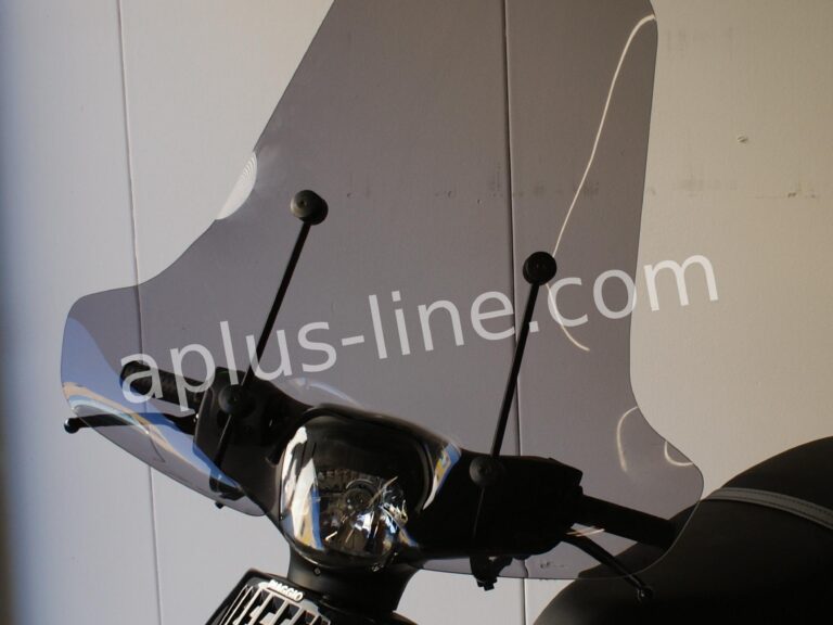WINDSCHERM APLUS PASSEND OP PIAGGIO ZIP - SMOKE (NETTO PRIJS)