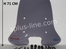 WINDSCHERM APLUS PASSEND OP PIAGGIO NEW FLY SMOKE