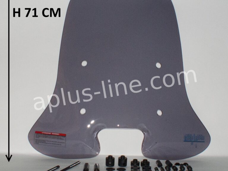 WINDSCHERM APLUS PASSEND OP PIAGGIO NEW FLY SMOKE