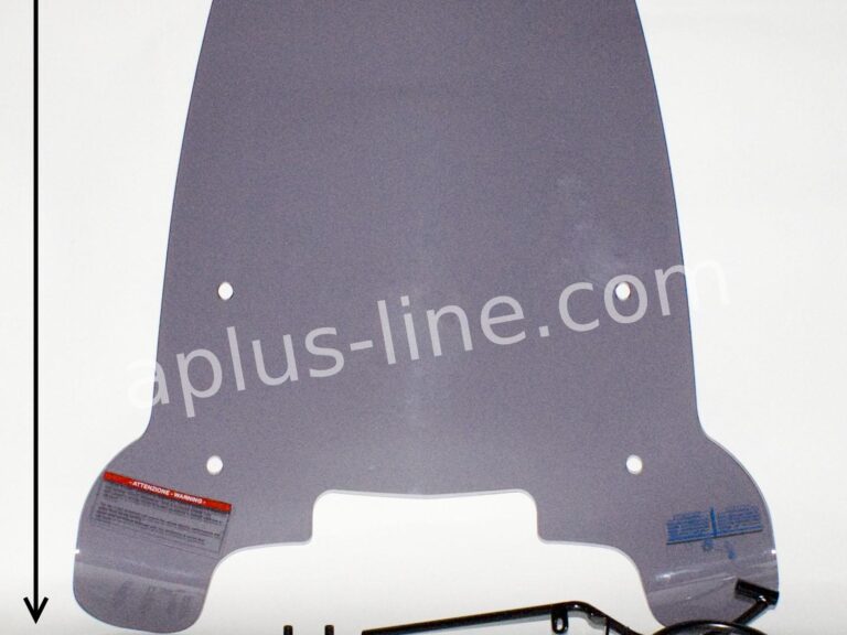 WINDSCHERM APLUS PASSEND OP PEUGEOT NEW VIVACITY SMOKE (NETTO PRIJS)