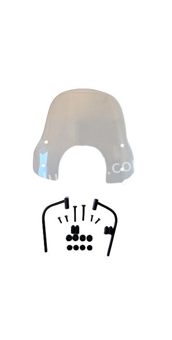 WINDSCHERM APLUS PASSEND LOOK A LIKE LAAG - CLEAR
