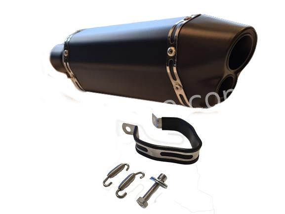 UITLAAT / DEMPER APLUS COMPLETE MATT BLACK EDITION