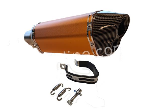 UITLAAT / DEMPER APLUS CARBON + ORANGE EDITION