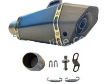 UITLAAT / DEMPER CONE SHAPE APLUS COMPLETE MATT BLACK EDITION + DB KILLER