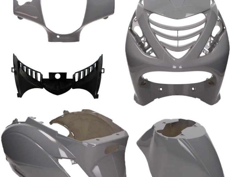 PLAATSET APLUS PASSEND OP PIAGGIO ZIP SP 5 DELIG NARDO GREY