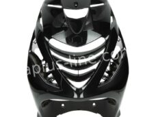 FRONT COVER APLUS PASSEND OP PIAGGIO ZIP SP - GLANS ZWART (+BINNENROOSTER)