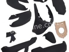 PLAATSET APLUS PASSEND OP PEUGEOT NEW VIVACITY 10 DELIG MAT ZWART