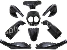 PLAATSET APLUS PASSEND OP YAMAHA NEO'S 9 DELIG MAT ZWART