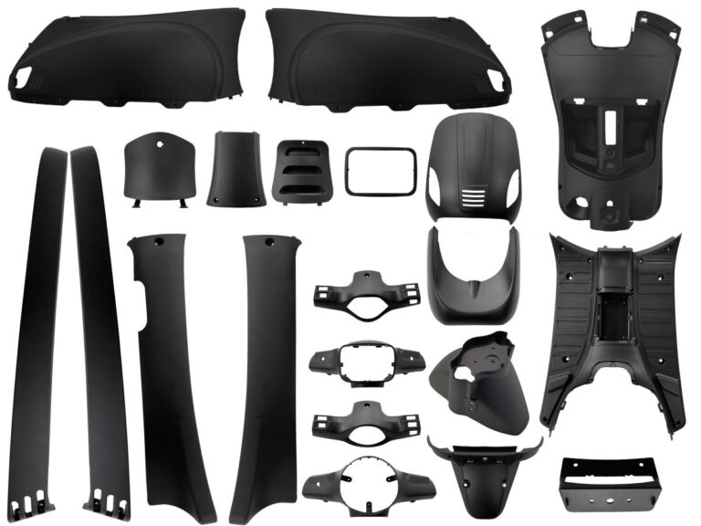 PLAATSET APLUS LOOK A LIKE LX / S MAT ZWART 19 DELIG