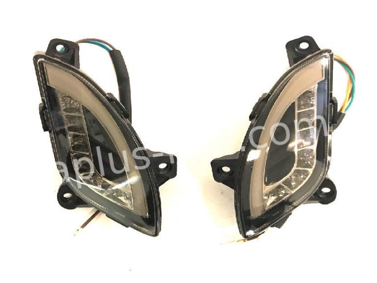 RAW LED KNIPPERLICHT VOORZIJDE LINKS + RECHTS LOOK A LIKE LX/S (E KEUR)