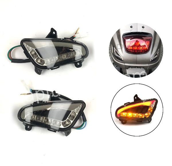 RAW LED KNIPPERLICHT ACHTERZIJDE LINKS + RECHTS LOOK A LIKE LX/S ( E KEUR)