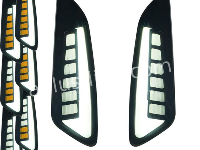 KNIPPERLICHTSET APLUS TUBE DAGRIJ VOORZIJDE L+R PASSEND OP SPRINT/PRIMAVERA - (WEGLOPEND) SMOKE