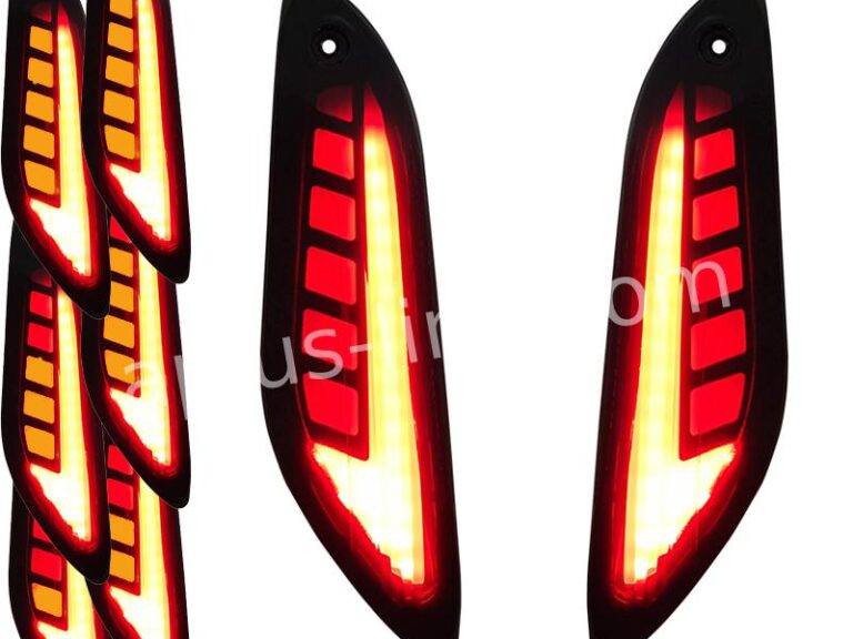 KNIPPERLICHTSET APLUS TUBE DAGRIJ ACHTERZIJDE L+R PASSEND OP SPRINT/PRIMAVERA - (WEGLOPEND) SMOKE