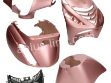 PLAATSET APLUS PASSEND OP PIAGGIO ZIP SP 5 DELIG ROSE GOLD