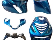 PLAATSET APLUS PASSEND OP PIAGGIO ZIP SP 5 DELIG ICE (CANDY) BLUE
