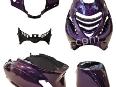 PLAATSET APLUS PASSEND OP PIAGGIO ZIP SP 5-DELIG - MYSTIC PURPLE