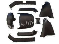 PLAATSET APLUS PASSEND OP SEGWAY E-110 / E-125 9-DELIG MAT ZWART