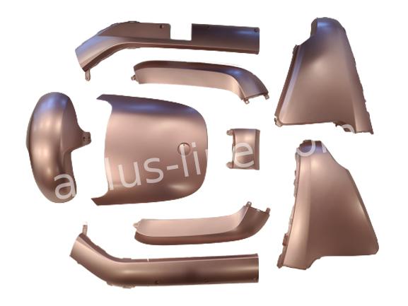 PLAATSET APLUS PASSEND OP SEGWAY E-110 / E-125 9-DELIG ROSE GOLD