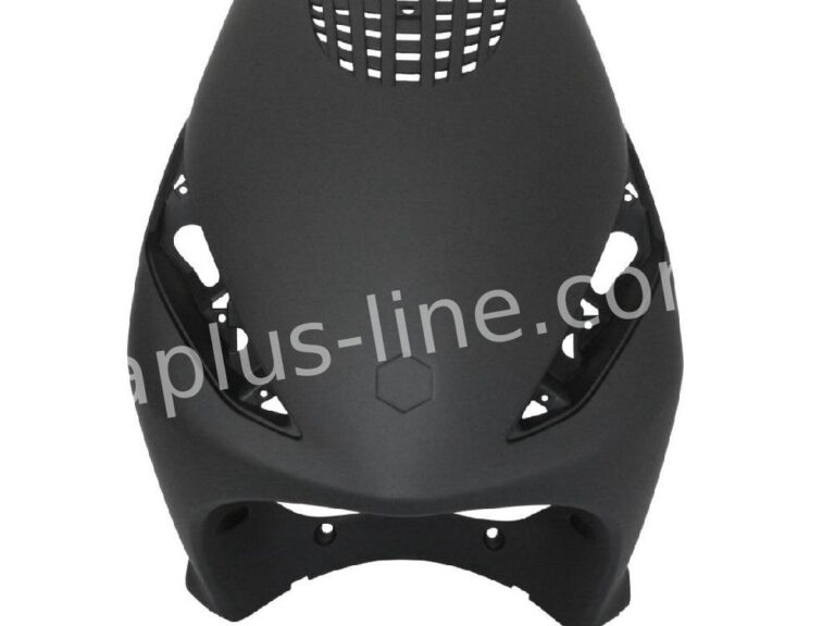 FRONT COVER APLUS PASSEND OP PIAGGIO ZIP MODEL ORIG - MAT ZWART