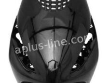 FRONT COVER APLUS PASSEND OP PIAGGIO ZIP MODEL ORIG - GLANS ZWART