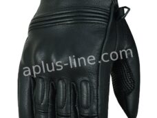 HANDSCHOEN ALPHA STYLING STYLO BLACK LEATHER - L
