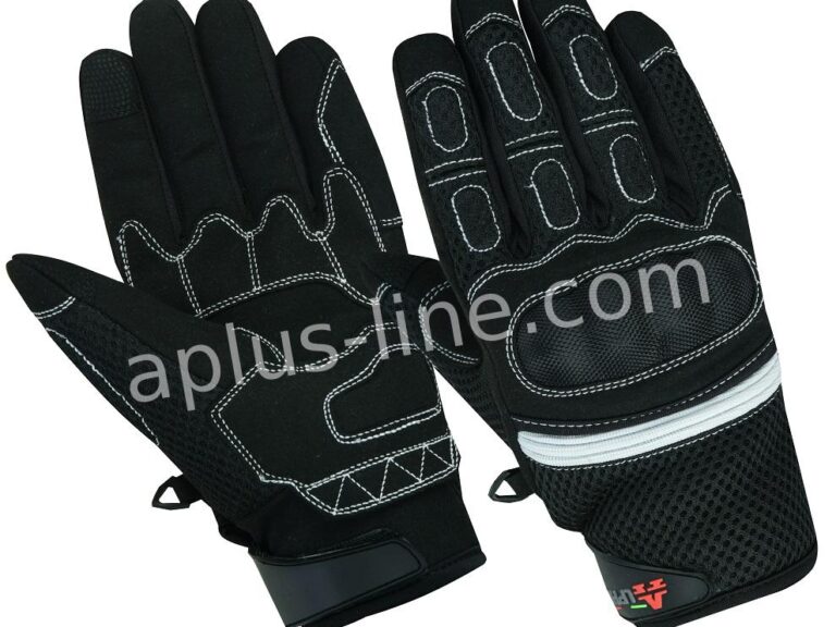 HANDSCHOEN ALPHA STYLING CITTA ZWART/WIT - XL (NETTO PRIJS)