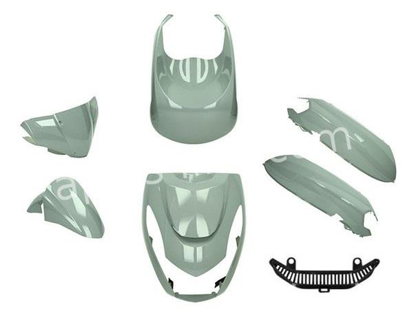 PLAATSET APLUS PASSEND OP KISBEE EURO4/5 MODEL 7-DELIG - NARDO GREY