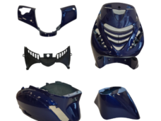Kappenset 5-delig voor Piaggio Zip SP BMW Mediterranean Blue