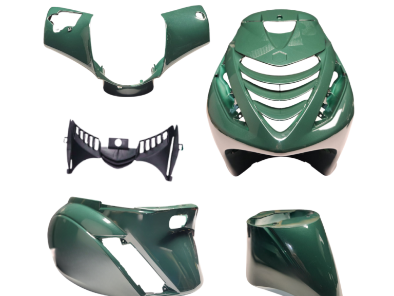 PLAATSET APLUS PASSEND OP PIAGGIO ZIP SP 5 DELIG - ALFA GREEN (NETTO PRIJS)