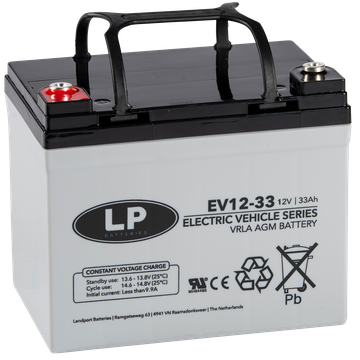 ACCU LP12-33 T6 / VRLA EV12033 T6 (ENKEL OP BESTELLING)