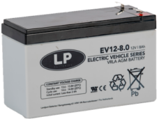 ACCU LP12-8 T1 / VRLA EV120080 T1 (ENKEL OP BESTELLING)