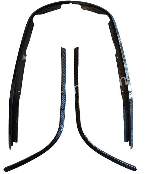 SIERLIJST SET APLUS PASSEND OP VESPA SPRINT/PRIMAVERA - CARBON 5-DELIG