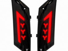 KNIPPERLICHTSET ALPHA ''ARROW'' TUBE DAGRIJ ACHTERZIJDE L+R PASSEND OP ZIP (MATRIX) SMOKE - E-KEUR