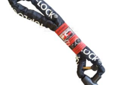 LUCCHETTO A CATENA CON BLOCCO SUPERIORE TESTA FISSA 120 CM (NON OMOLOGATO)