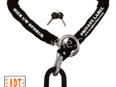 PRIVATE LABEL KETTINGSLOT ART3 120CM LOOP + U-BEUGEL (MINIMAAL 50 STUKS)