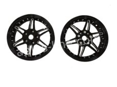 VELGEN SET 12'' APLUS (VOOR + ACHTER) PASSEND OP VESPA GTS SHINY BLACK EDITION - SPORT