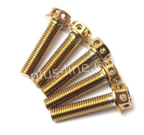 BOUT APLUS M6X30 (10 STUKS) GOLD