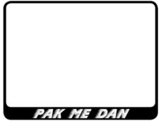 MOTORFIETSKENTEKENPLAATHOUDERS NL - PAK ME DAN