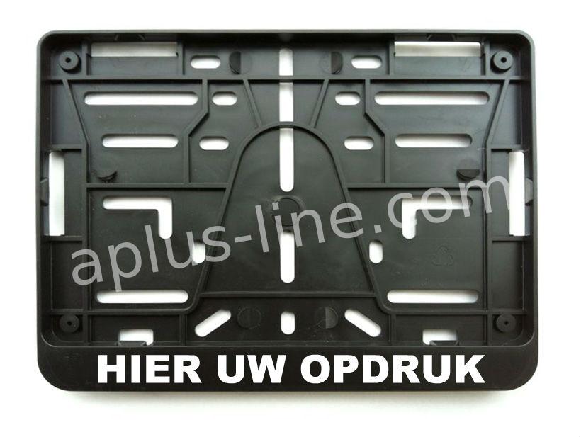 KENTEKENPLAATHOUDERS BELGIE BEDRUKT - MOTOR (MINIMALE AFNAME 100 STUKS)