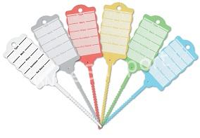 SLEUTELLABELS GROEN 300 STUKS