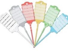 SLEUTELLABELS ROOD 300 STUKS