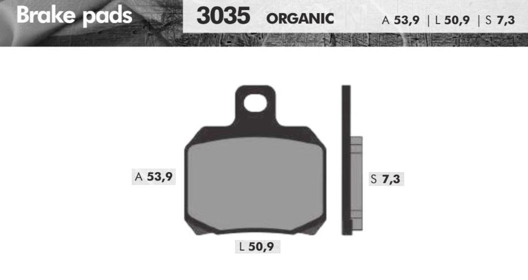REMBLOKSET BRENTA BR3035 SEGWAY E110