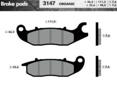 REMBLOKSET BRENTA BR3147 NIU NIU N1S VOOR HONDA CBF 125 CBR 125 (E-MARK)