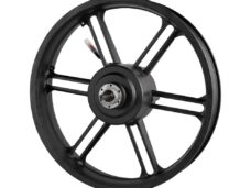 VELG MET 250W MOTOR FATBIKE OUXI V8 / V20 - ZWARTE KABEL