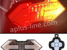 ACHTERLICHT APLUS UNIVERSEEL E-STEP/E-BIKE (BL02) + AFSTANDSBEDIENING