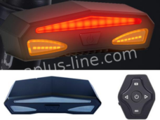 ACHTERLICHT APLUS UNIVERSEEL E-STEP/E-BIKE (BL08) + AFSTANDSBEDIENING