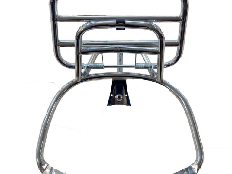 ACHTERKLAPDRAGER CHROOM VESPA PRIMAVERA/SPRINT ORIGINEEL