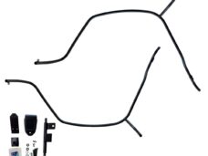 VOORVALBEUGEL VESPA PRIMAVERA / SPRINT ZWART ORIGINEEL