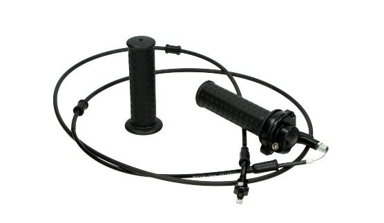GASHENDEL PIAGGIO + KABEL EURO-4/5 ZIP 4T - ORIGINEEL